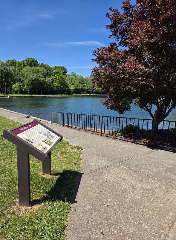 Wilkins Lake Marker. Click for full size. Wilkins Lake Marker image. Click for full size.