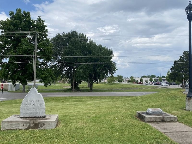 Currahee Memorial Field Marker. Click for full size. Currahee Memorial Field Marker image. Click for full size.