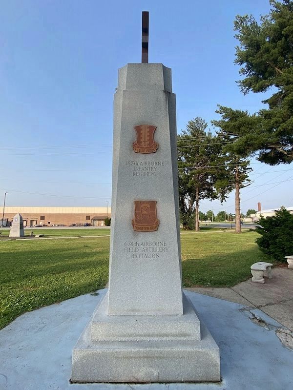 187th Airborne Regimental Combat Team Marker - 2nd Panel. Click for full size. 187th Airborne Regimental Combat Team Marker - 2nd Panel image. Click for full size.