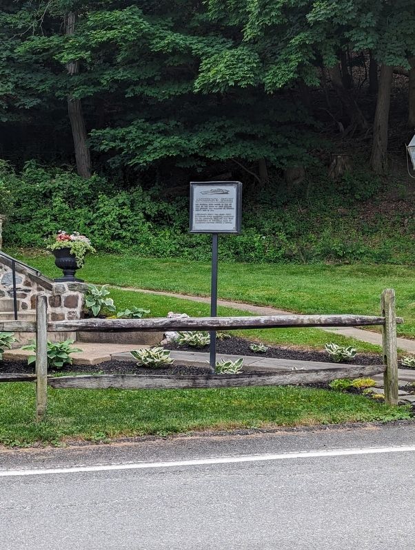 Anderson's Ferry Marker. Click for full size. Anderson's Ferry Marker image. Click for full size.