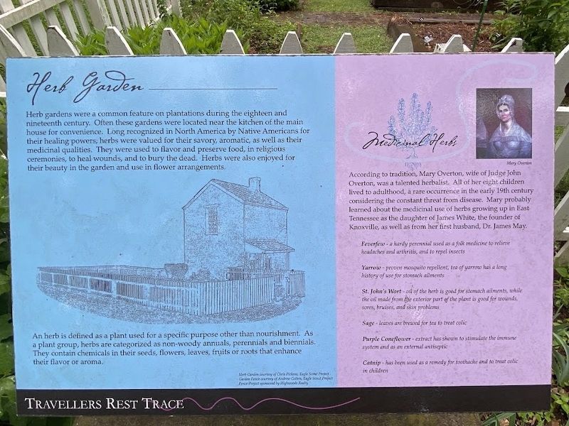 Herb Garden Marker image. Click for full size.