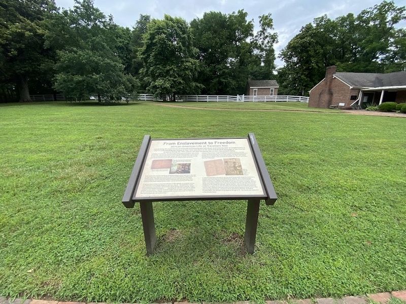 From Enslavement to Freedom Marker image. Click for full size.