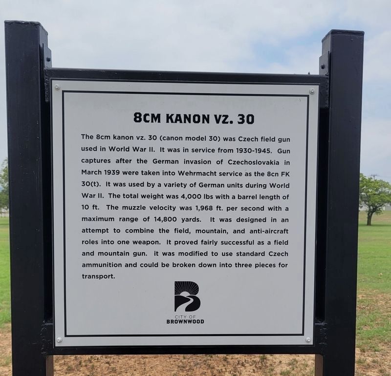 8cm kanon vz. 30 Marker. Click for full size. 8cm kanon vz. 30 Marker image. Click for full size.