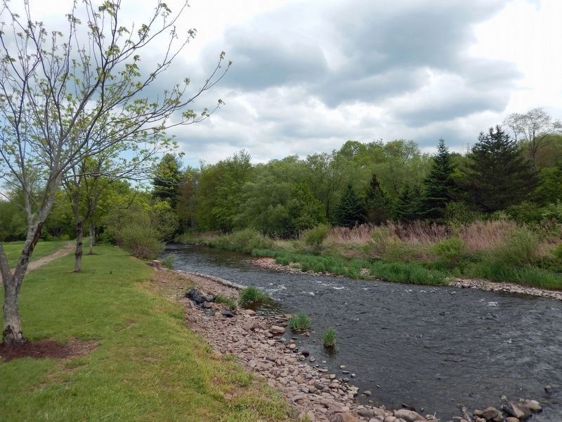 Wallenpaupack Creek today. Click for full size. Wallenpaupack Creek today image. Click for full size.
