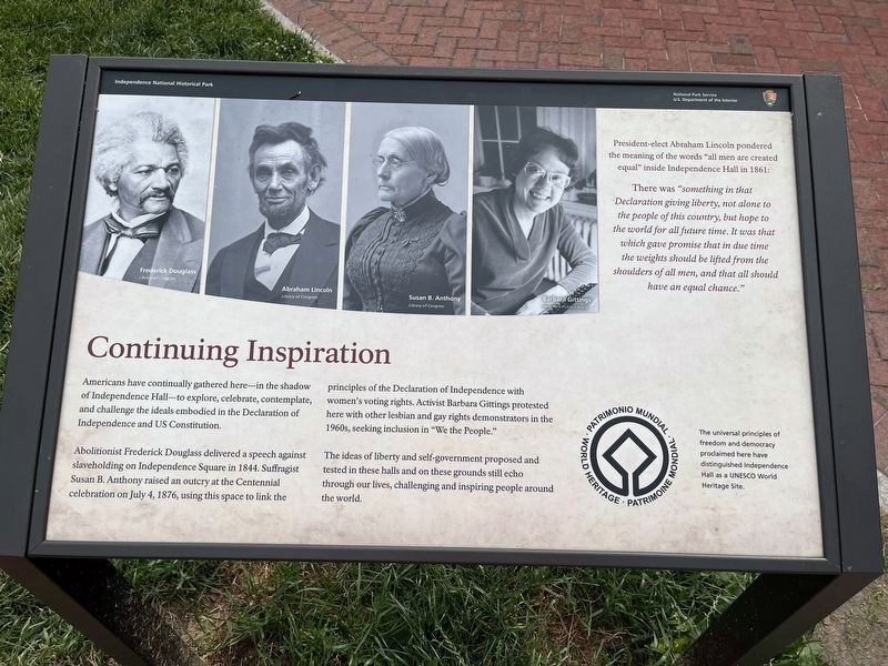 Continuing Inspiration Marker. Click for full size. Continuing Inspiration Marker image. Click for full size.