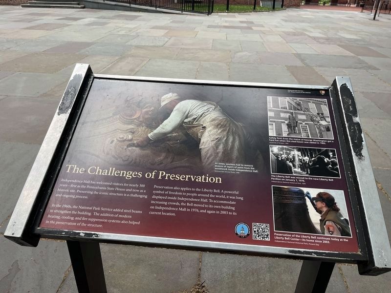The Challenges of Preservation Marker. Click for full size. The Challenges of Preservation Marker image. Click for full size.