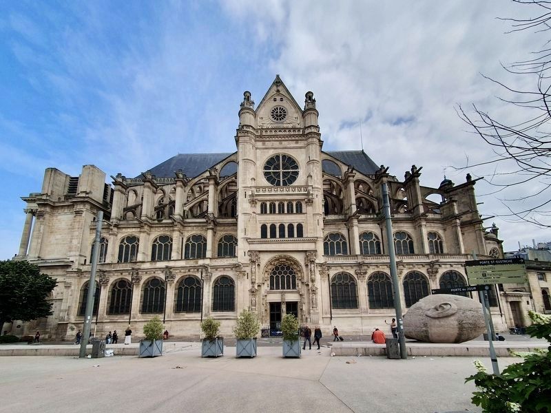 Eglise Saint-Eustache. Click for full size. Eglise Saint-Eustache image. Click for full size.