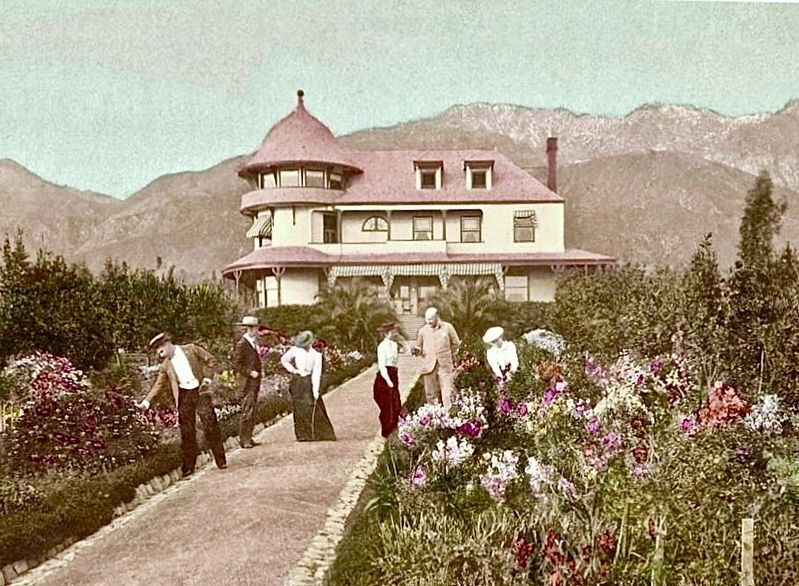 Postcard - circa 1890. Click for full size. Postcard - circa 1890 image. Click for full size.