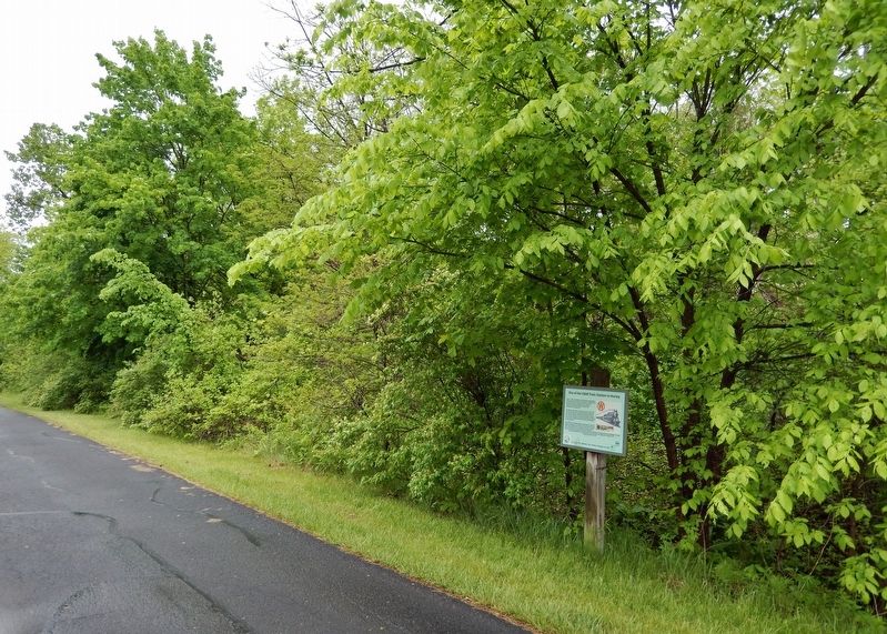 Site of the O&W Train Station in Hurley Marker image. Click for full size.