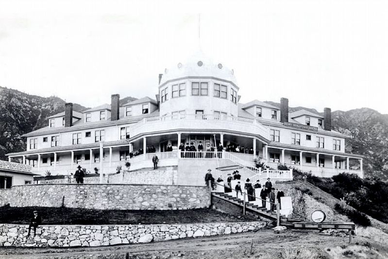Echo Mountain House. Click for full size. Echo Mountain House image. Click for full size.