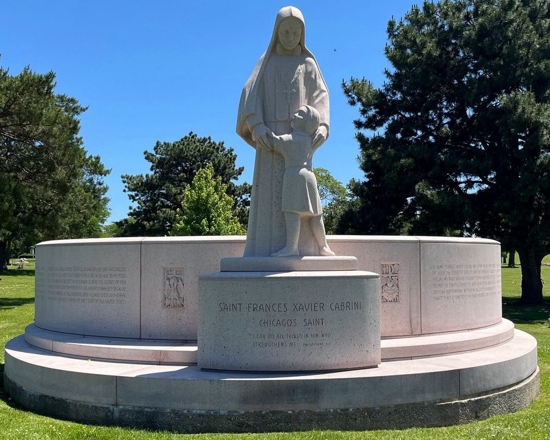 Saint Frances Xavier Cabrini Marker image. Click for full size.