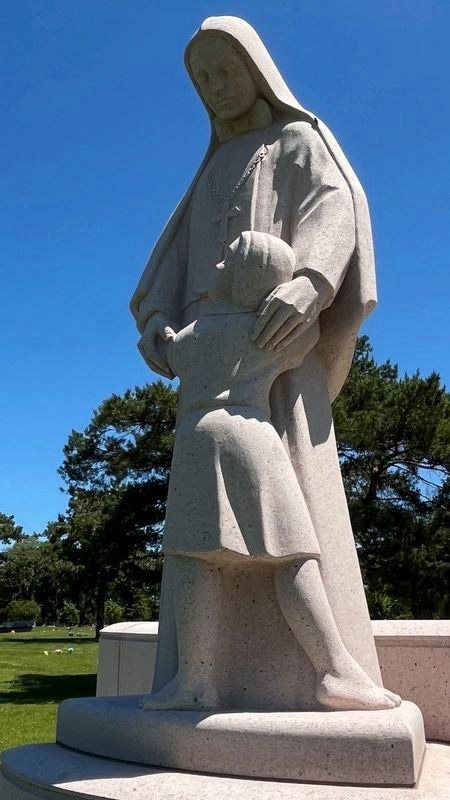 Saint Frances Xavier Cabrini memorial image. Click for full size.