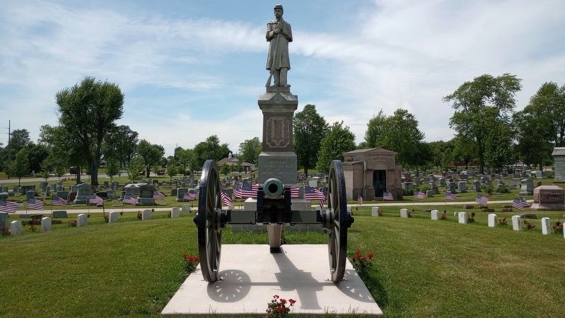 Hardin County Ohio Civil War Soldier Monument. Click for full size. Hardin County Ohio Civil War Soldier Monument image. Click for full size.