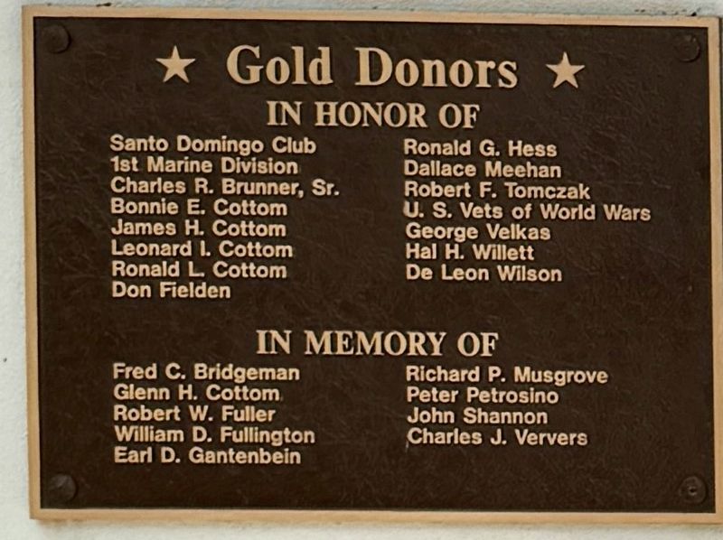 Gold Doners. Click for full size. Gold Doners image. Click for full size.