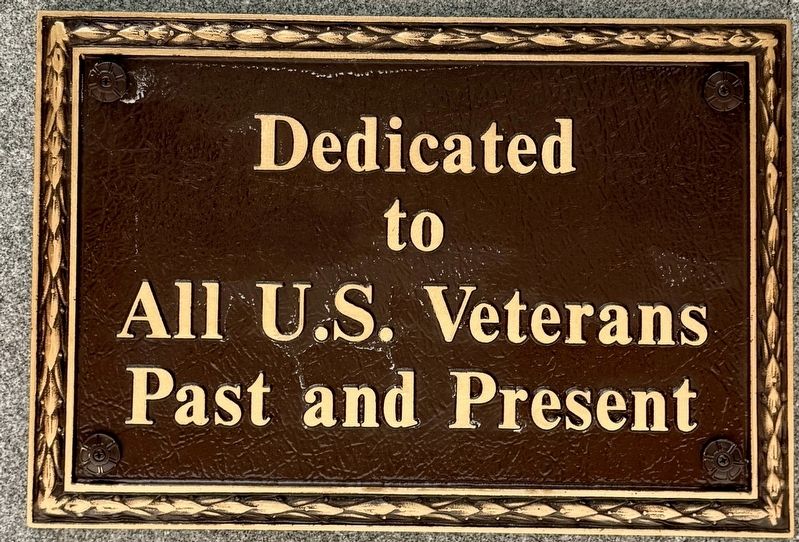 Veterans Memorial Marker image. Click for full size.