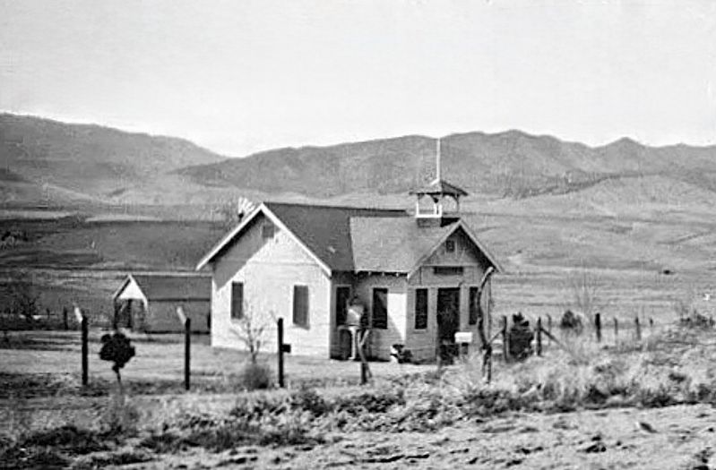Leona Valley School House. Click for full size. Leona Valley School House image. Click for full size.