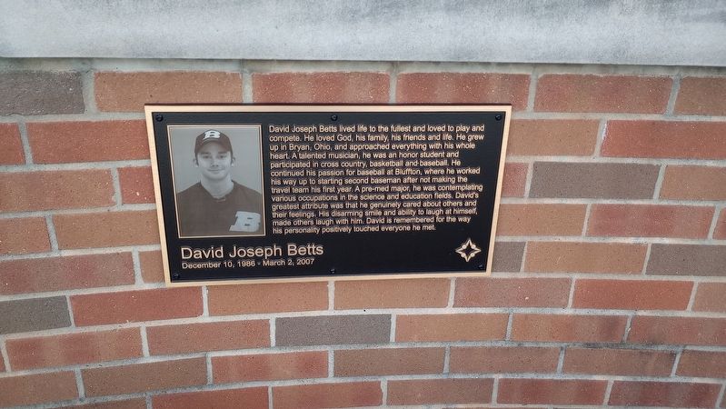 David Joseph Betts Marker. Click for full size. David Joseph Betts Marker image. Click for full size.