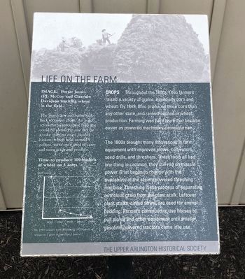 Life on the Farm Marker. Click for full size. Life on the Farm Marker image. Click for full size.