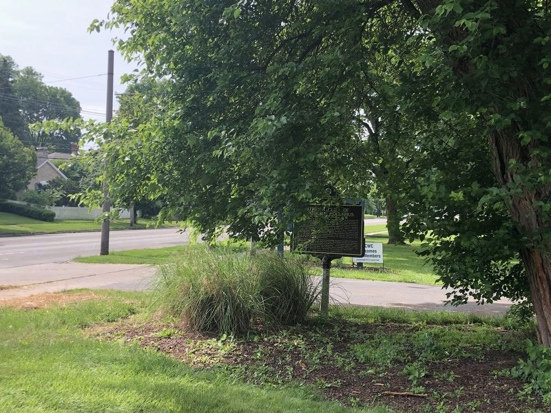Kiwanis Club of Northern Columbus side of marker. Click for full size. Kiwanis Club of Northern Columbus side of marker image. Click for full size.