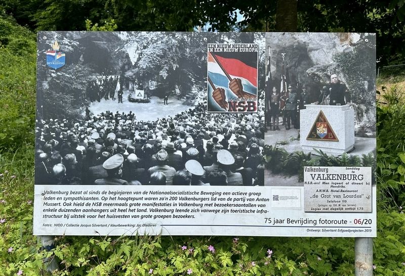 Valkenburg en de NSB / Valkenburg and the NSB Marker image. Click for full size.