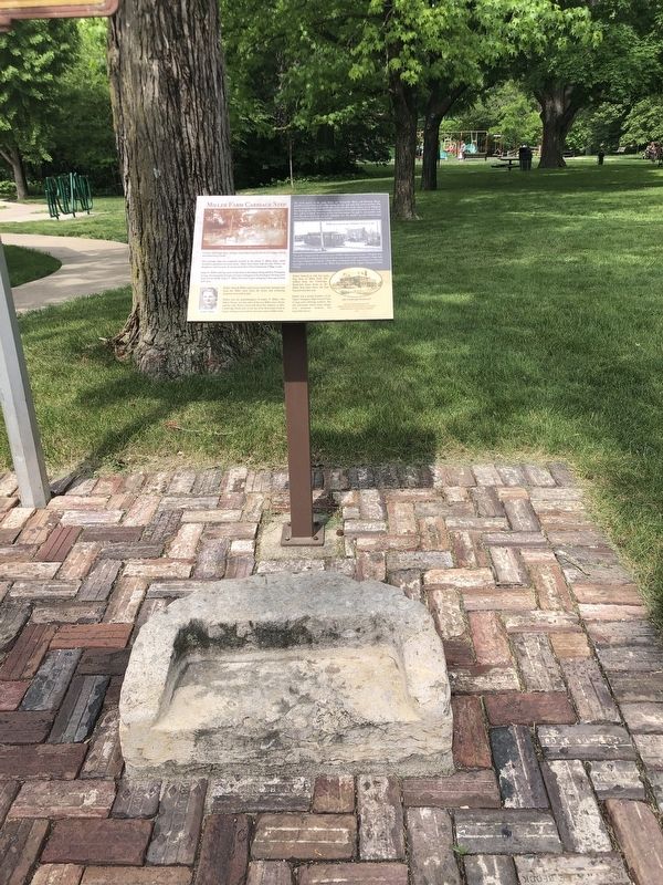 Miller Farm Carriage Step Marker image. Click for full size.