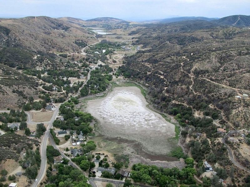 Hughes Lake (Dry) in 2015 image. Click for full size.