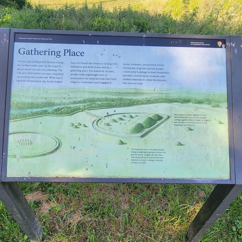 Gathering Place Marker. Click for full size. Gathering Place Marker image. Click for full size.