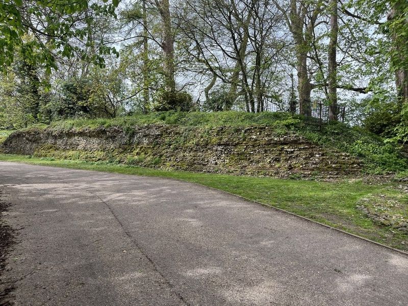 Remains of the Roman city walls image. Click for full size.