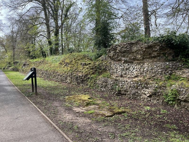 Remains of the Roman city walls image. Click for full size.