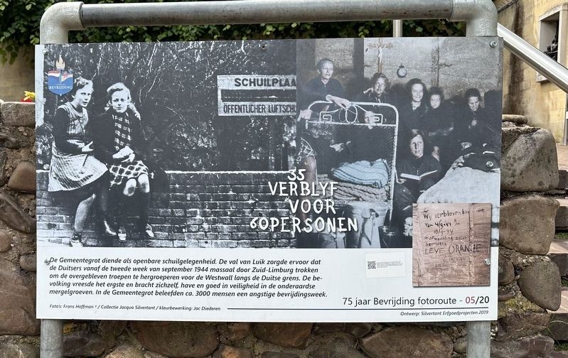 Gemeentegrot als schuilplaats / Municipal Cave as Shelter Marker. Click for full size. Gemeentegrot als schuilplaats / Municipal Cave as Shelter Marker image. Click for full size.