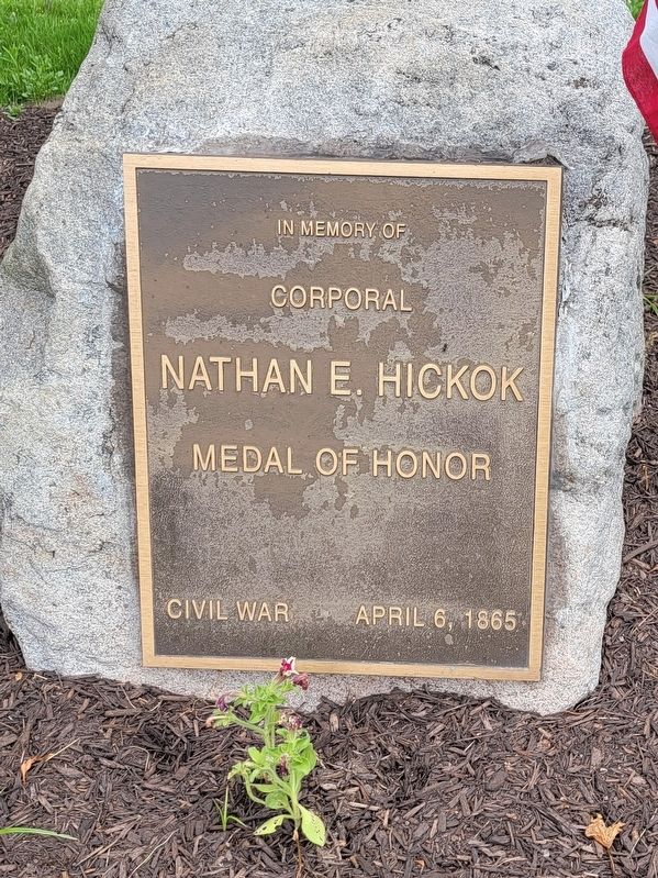 Nathan E. Hickok Marker. Click for full size. Nathan E. Hickok Marker image. Click for full size.