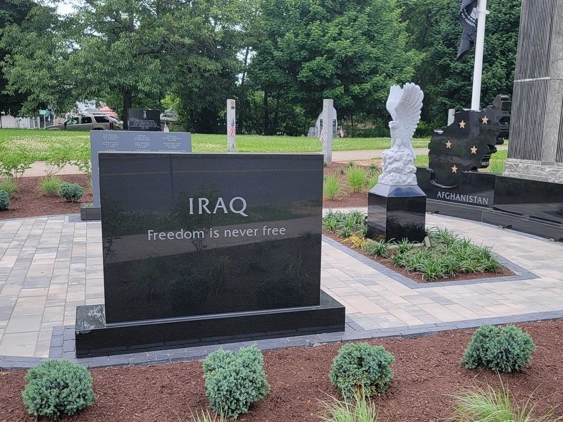 Afghanistan Iraq Veterans War Memorial. Click for full size. Afghanistan Iraq Veterans War Memorial image. Click for full size.