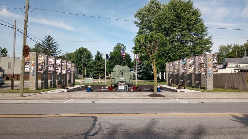 Dunkirk Field of Honors Marker. Click for full size. Dunkirk Field of Honors Marker image. Click for full size.