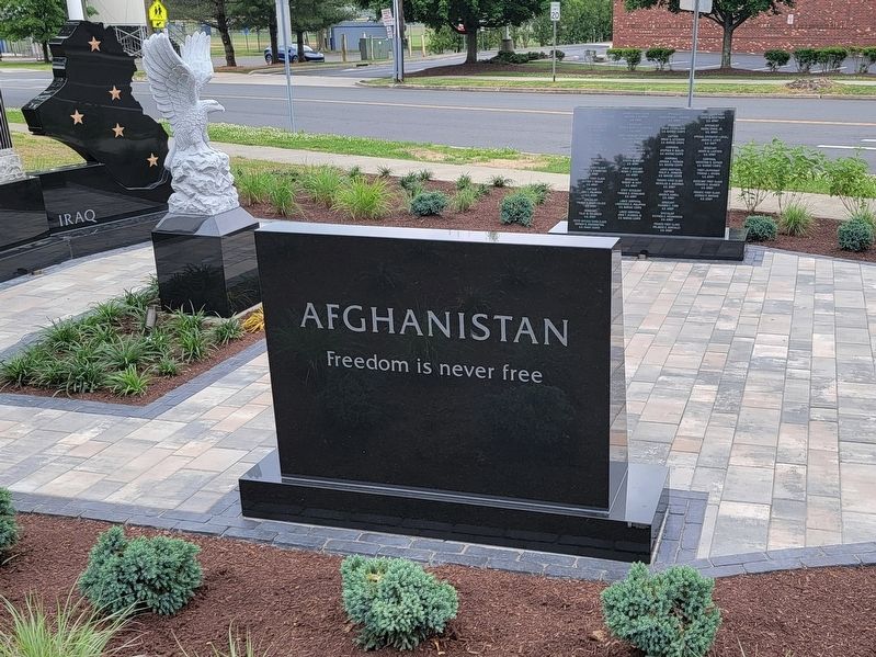 Afghanistan Iraq Veterans War Memorial. Click for full size. Afghanistan Iraq Veterans War Memorial image. Click for full size.