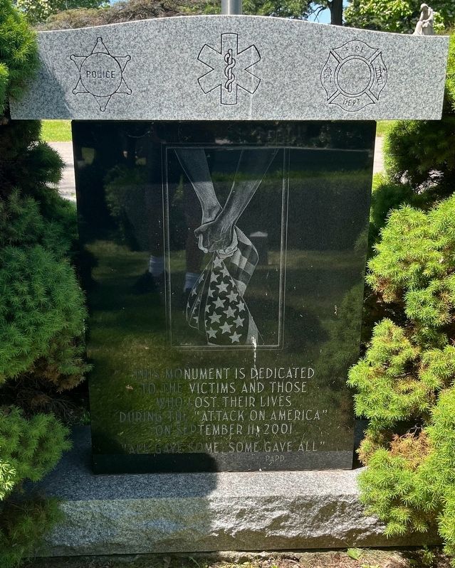 9/11 Memorial Marker image. Click for full size.