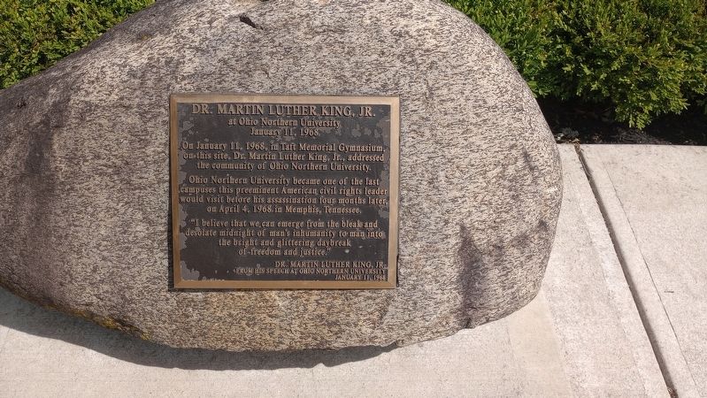 Dr. Martin Luther King, Jr. Marker. Click for full size. Dr. Martin Luther King, Jr. Marker image. Click for full size.