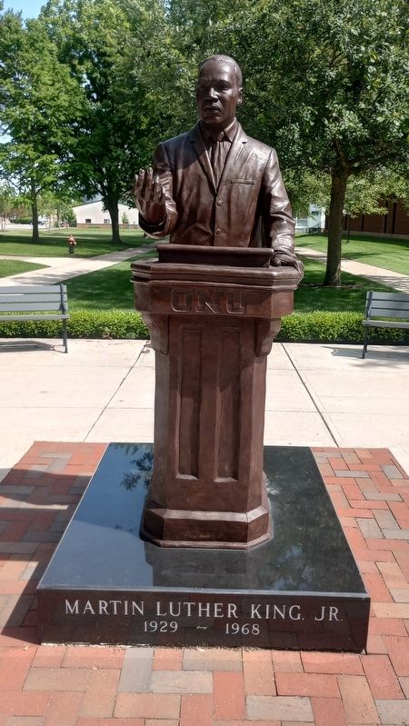 Dr. Martin Luther King, Jr. Marker. Click for full size. Dr. Martin Luther King, Jr. Marker image. Click for full size.