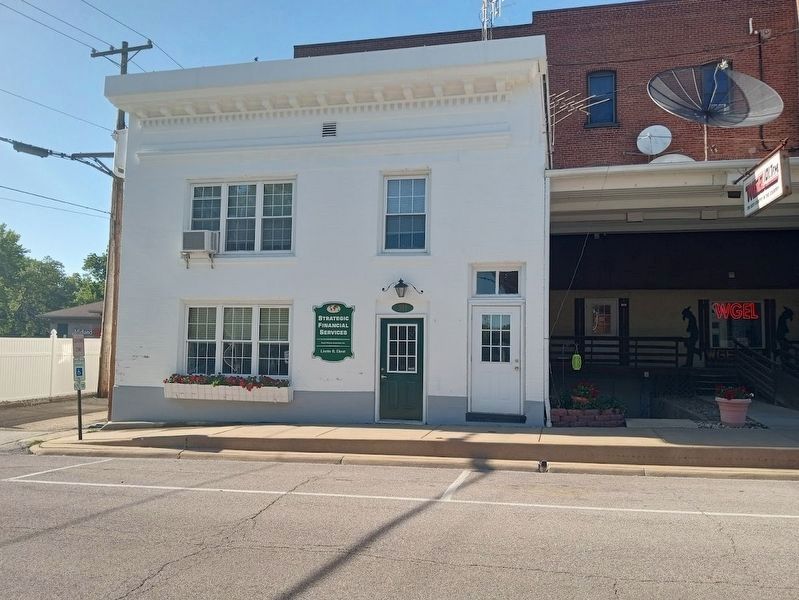 Kendall Morse Town House Marker image. Click for full size.