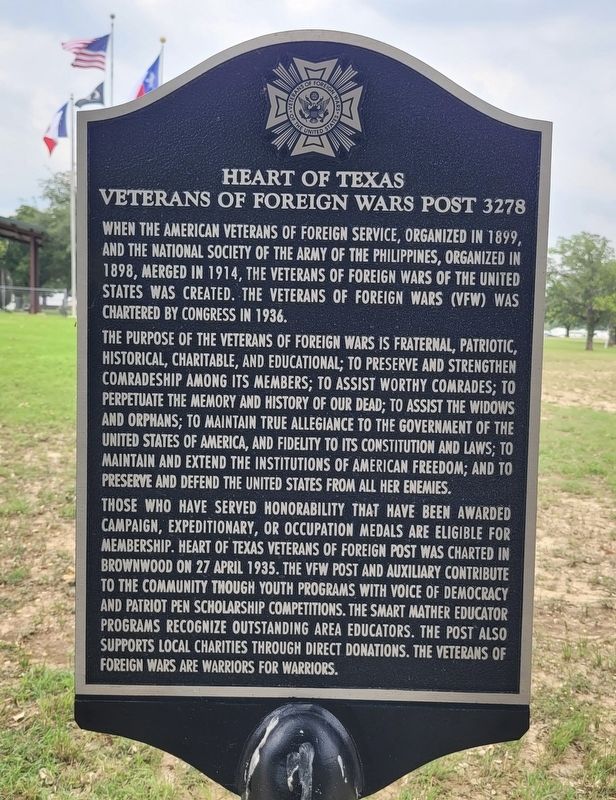 Veterans of Foreign Wars Post 3278 Marker. Click for full size. Veterans of Foreign Wars Post 3278 Marker image. Click for full size.