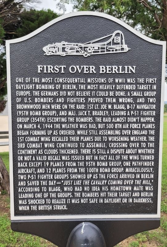 First Over Berlin Marker image. Click for full size.