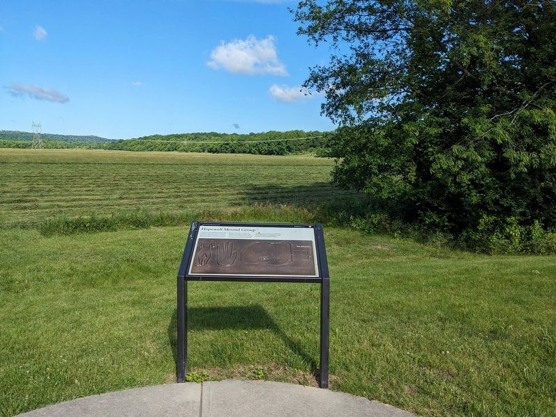 Hopewell Mound Group Marker image. Click for full size.