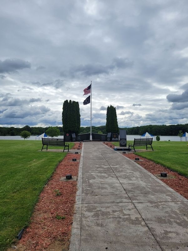 Genesee County Vietnam War Memorial. Click for full size. Genesee County Vietnam War Memorial image. Click for full size.