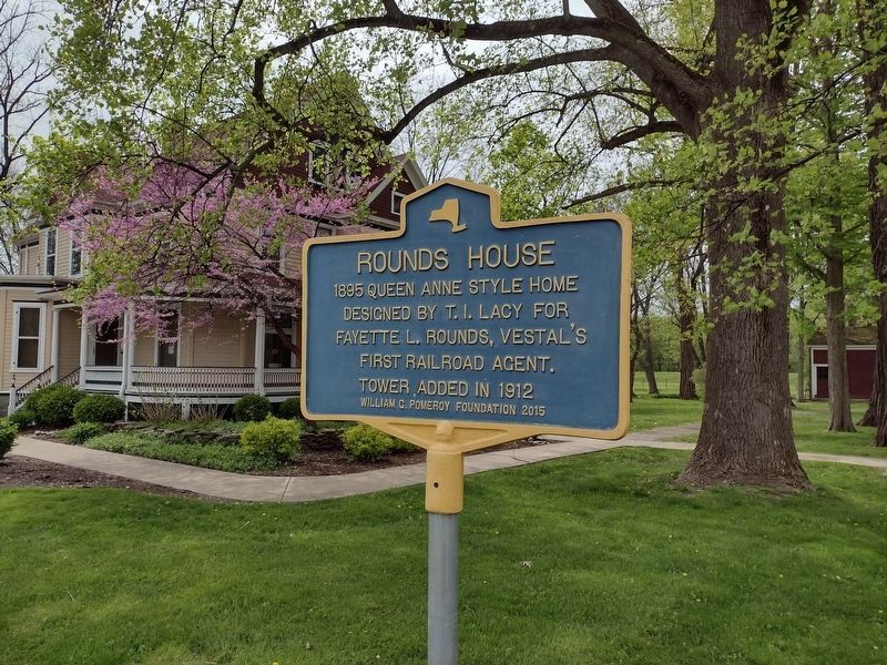 Rounds House Marker. Click for full size. Rounds House Marker image. Click for full size.