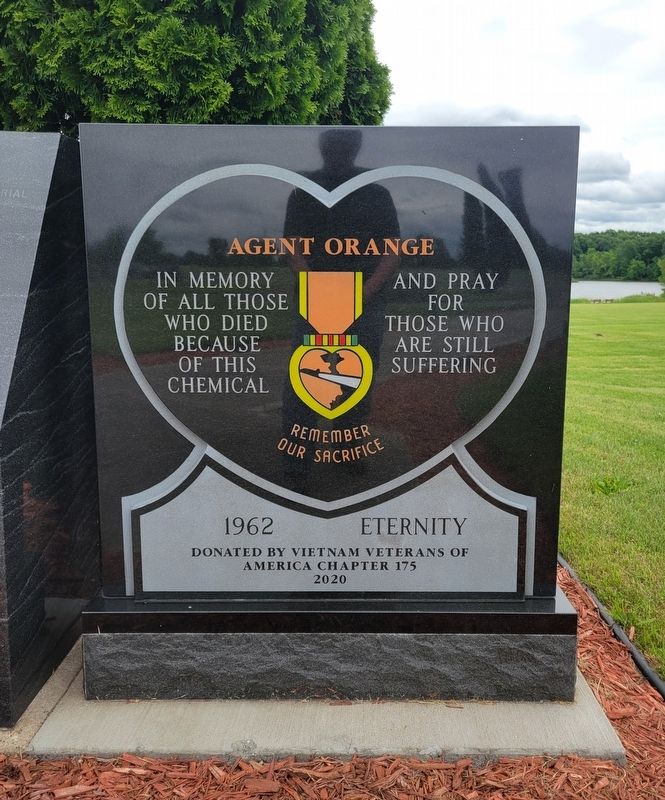 Agent Orange Memorial Marker. Click for full size. Agent Orange Memorial Marker image. Click for full size.