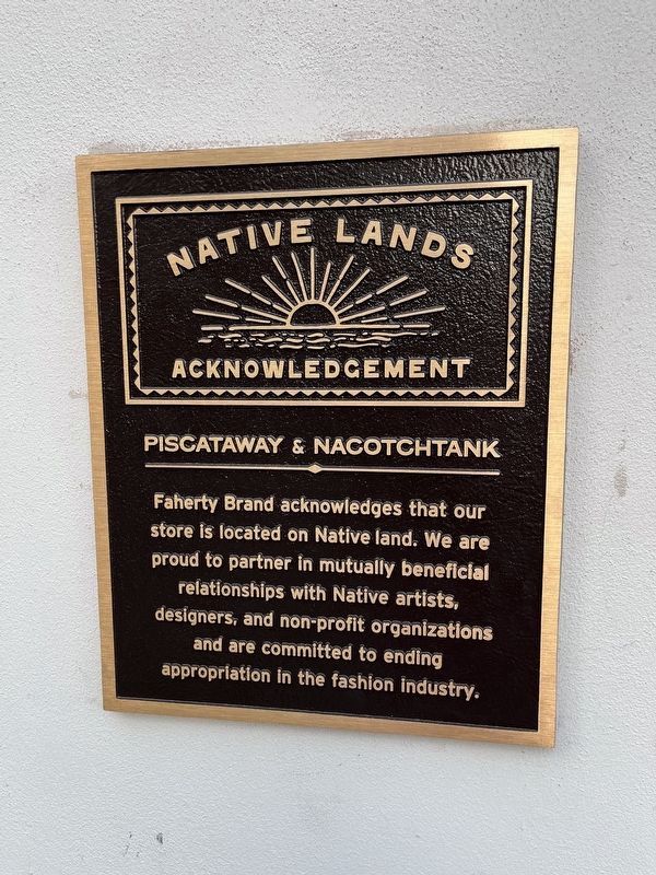 Piscataway & Nacotchtank Marker. Click for full size. Piscataway & Nacotchtank Marker image. Click for full size.