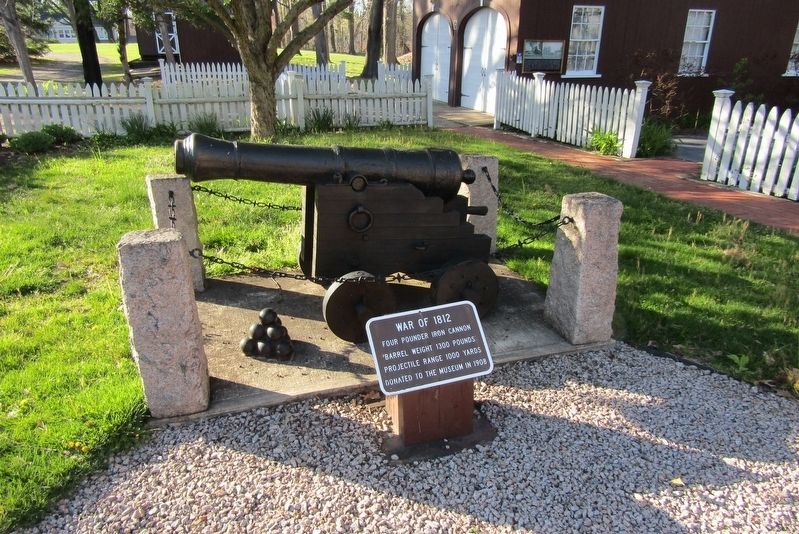War of 1812 Cannon image. Click for full size.