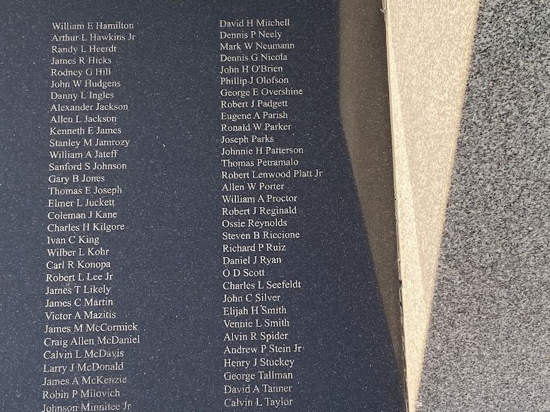 Dedicated to the 2/502 Troopers Killed-in-Action in Vietnam 1965 - 1972 Marker image. Click for full size.