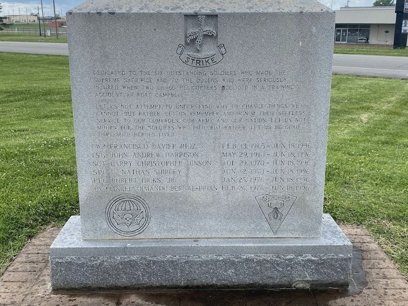 Six Outstanding Soldiers Marker image. Click for full size.