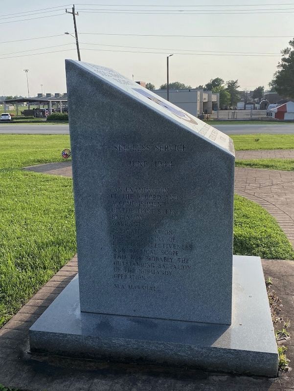 1st Battalion 502D Infantry Regiment Marker image. Click for full size.