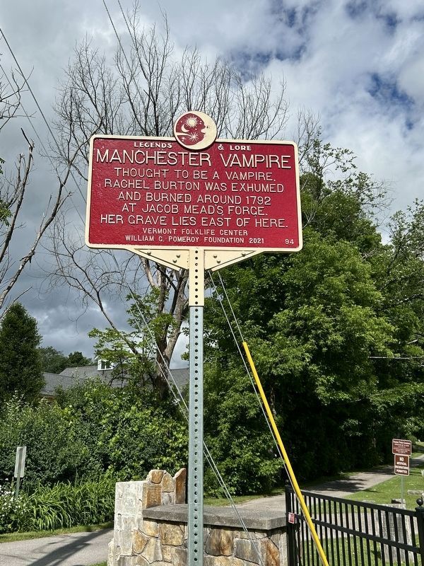 Manchester Vampire Marker. Click for full size. Manchester Vampire Marker image. Click for full size.
